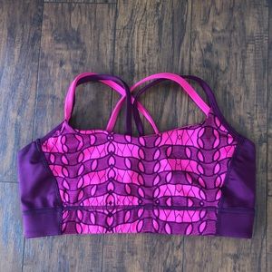 Zumba sports bra vibrant colors size M